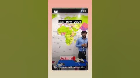 CSS MPT 2024 | SALEEM GONDAL  #cssexam