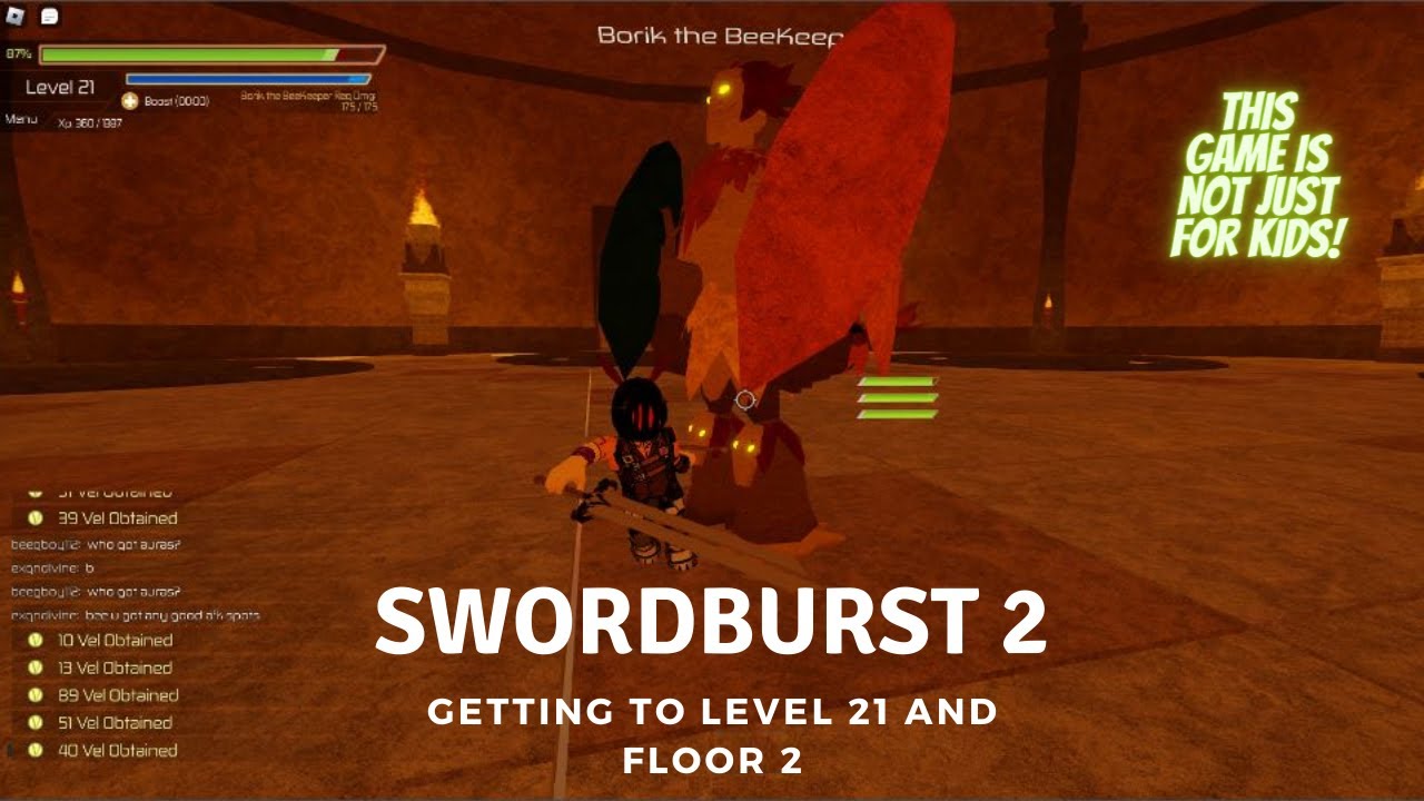 Swordburst 2 Getting To Level 21 And