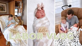 labor vlog + induced at 39w 2d