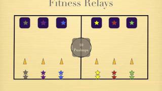 Physical Education Games - Fitness Relays