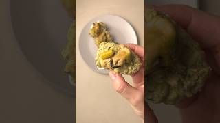 Huevos rellenos de mejillones en escabeche