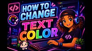 How to change the colour of your text using HTML5 an JS