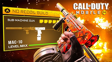 MAC 10 NO RECOIL IN COD MOBILE