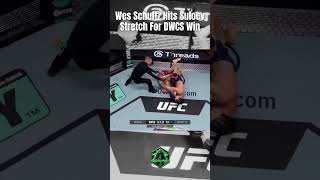 Wes Schultz Hits Suloev Stretch For Quick DWCS Win (OddSmokerMMA)