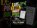 Nifty 50 Options Trading | ₹1,950 Profit with Just 1 Lot #stockmarket #optionstrading