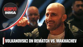 Alexander Volkanovski REMATCH vs. Islam Makhachev with only 11 DAYS notice ⁉️ | ESPN MMA