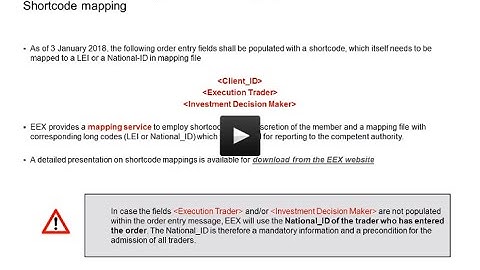MiFID II Video Tutorial
