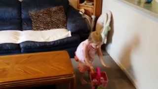 Taylor's Easter Egg hunt