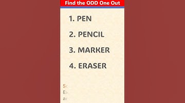 Can you Find the Odd one in 5 seconds | #game #quiz #oddoneoutquiz | Brain Test