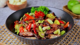 Simple Squid Stir Fry Recipe | Sautéed Squid Salt Pete