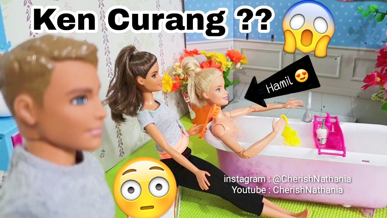  Barbie  Hamil Hampir Melahirkan Cantik dan Ken Video 