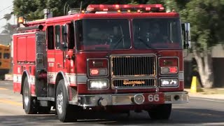 LAFD ENGINE 66 RESPONDING ( SOUTH LA ) 