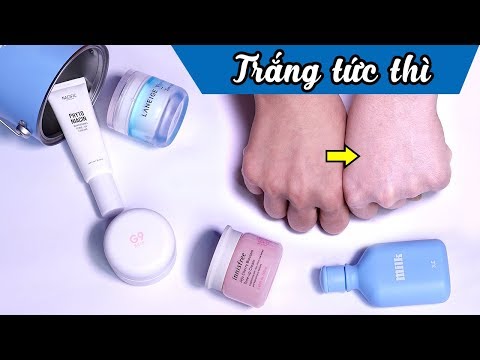 Review 5 kem dưỡng nâng tone da Hàn Quốc - White Tone Up Cream làm trắng da tức thì | Tiny Loly