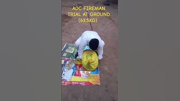 AOC FIREMAN 63.5KG Weight 🔥🔥#army #armylife #armylover #fitness #workout #desiworkout #shorts