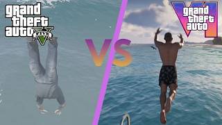 GTA VI vs GTA V Details & Graphics Comparison