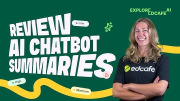 Monitor Student AI Use with Chatbot Summaries in Edcafe AI