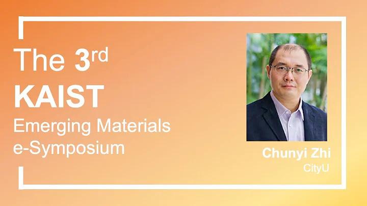 [The 3rd KAIST Emerging Materials e-Symposium] Chunyi Zhi (CityU) - DayDayNews