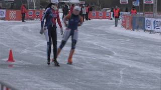 Astrid De Graaf En Cees Schep Tijdens De Ronde Van Loosdrecht