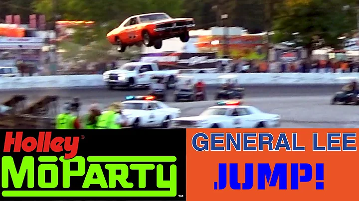The General Lee Jump and Aftermath @ Holley Mopart...