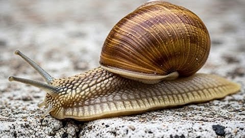 A Walk with the Snails! The Slowpoke That