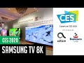 CES 2020: Samsung presenta nueva línea de televisores 8K