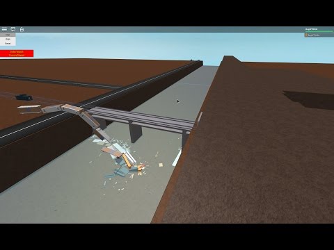 Roblox Train Crash Railfanning Youtube - crash a train into an island buildfight roblox