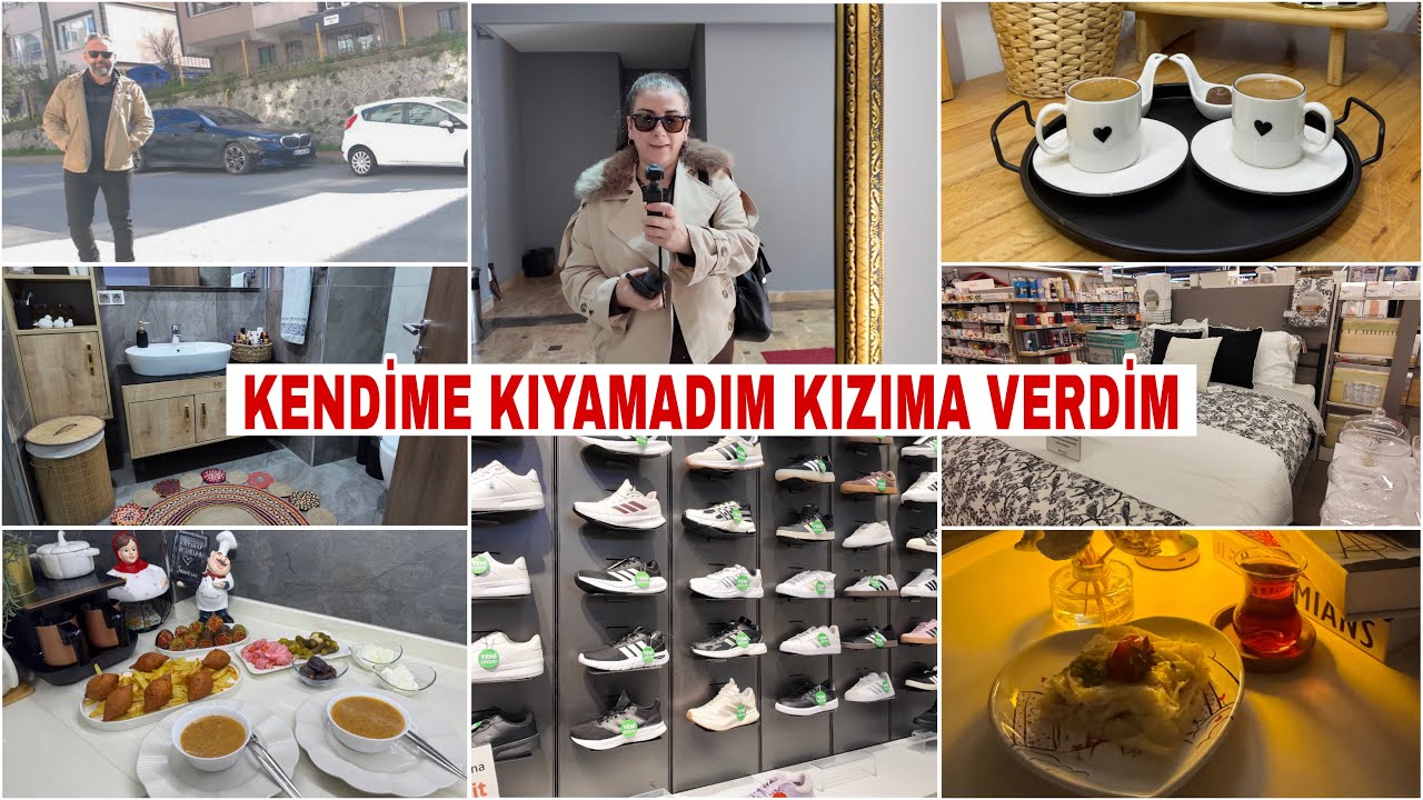 YENİ AYAKKABILARIM ‼️ 300 TL’YE İKİLİ FİNCAN ALDIM ‼️ AŞIRI GÜZELLER ‼️ EVİDEA YENİLER HARİKA ‼️VLOG