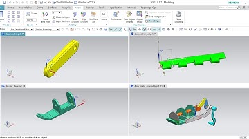 NX12 multiple windows