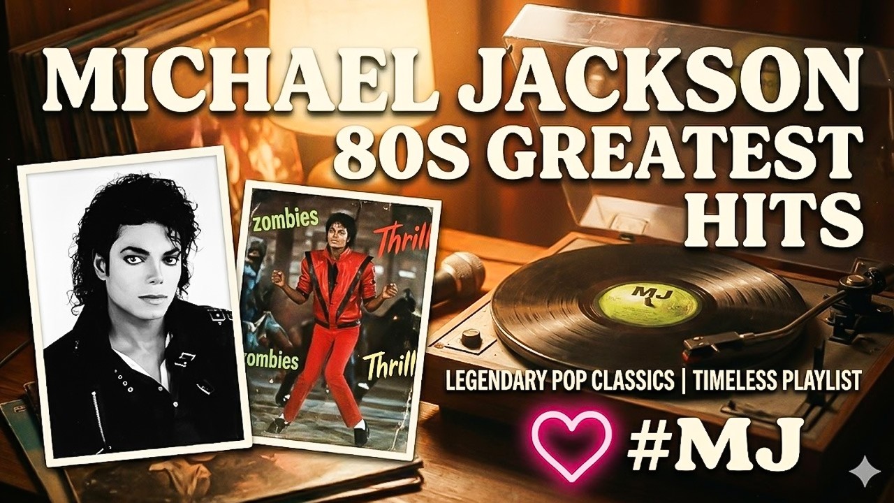 Michael Jackson 80s Greatest Hits 🕺 Legendary Pop Classics