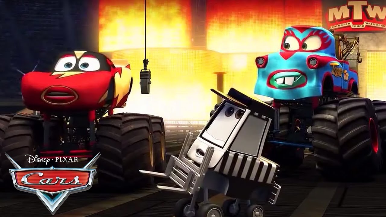 ¡Mate Monster Truck en la Arena! | Pixar Cars (LATINO) - YouTube