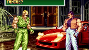 Art of Fighting 2 - John vs Robert (Arcade Intro)