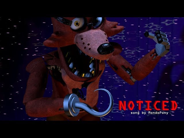 MandoPony - Noticed (FNAF 1 Song) (Unofficial Lyric Video) 