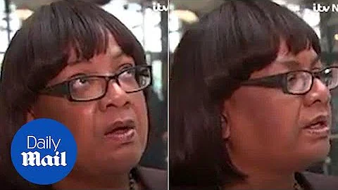 Moment Diane Abbott blunders over numbers AGAIN - ...