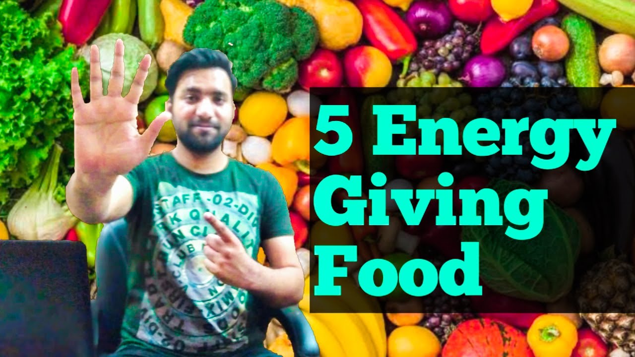 5 ENERGY GIVING FOOD.......IN HINDI. YouTube