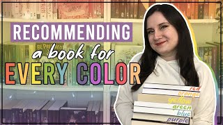 BOOK RECOMMENDATION FOR EVERY COLOR 🌈