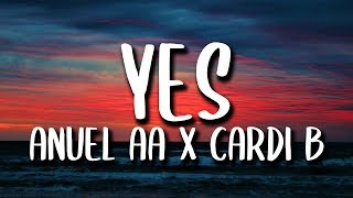 Anuel AA, Cardi B, Fat Joe - Yes (Lyrics/Letra) Resimi