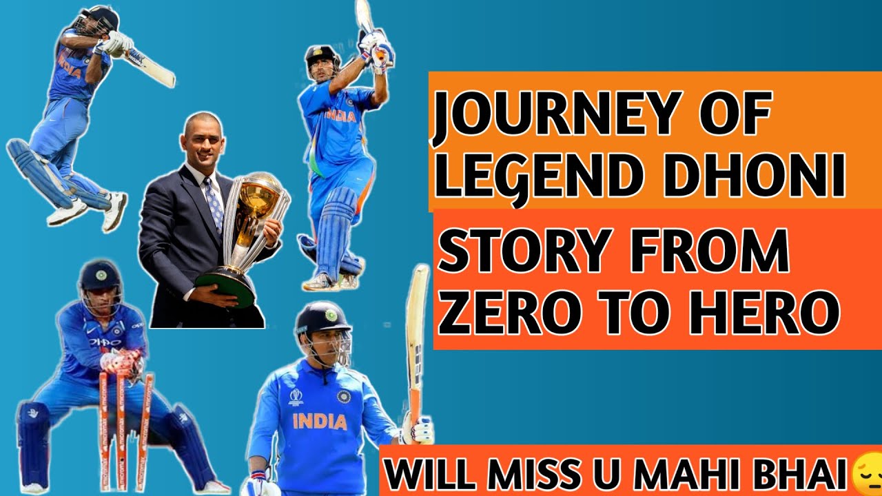 Journey of Legend Dhoni | Zero to Hero | Legend Never Retires