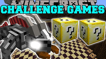 Minecraft: DUNGEON BEAST CHALLENGE GAMES - Lucky Block Mod - Modded Mini-Game