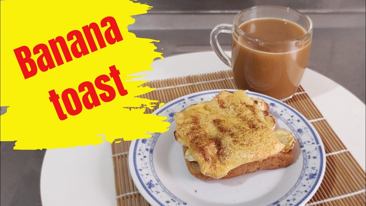 BANANA TOAST 5 MINUTOS NA AIRFRYER YouTube
