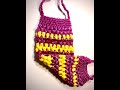 Красивая мочалка без вытянутых петель крючком/Crochet beautiful washcloth without elongated loops