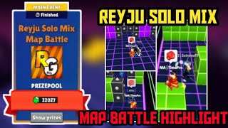 🥷Did I Win In Tournament Reyju Mix Map Battle Today ?? ||Highlight 🥲|| Stumble Guys