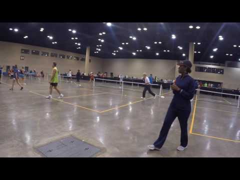 50-54 Mixed Pickleball at 2017 National Senior games