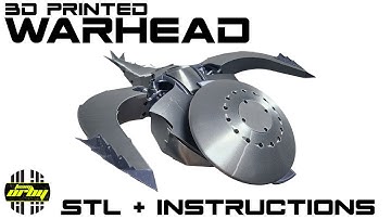 3D Printed Combat robot -  Battlebots Warhead