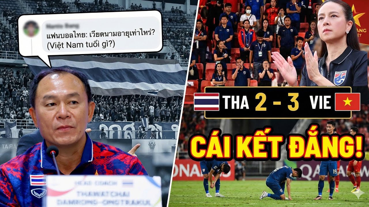 THÁI LAN “NÓI GÌ” KHI VUA BĂNG HÀ? | Phản Ứng Sau Trận Thua Ngược Trước Việt Nam