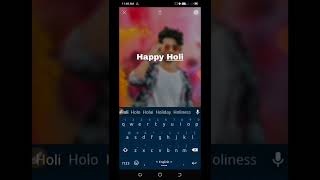 Holi Photo Editing 2022 | Happy Holi | Picsart Holi Photo Editing ❤ screenshot 2