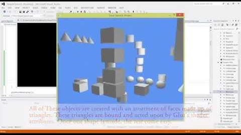 Creating a 3D scene in openGl
