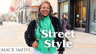 What People Are Wearing in Boston | Spring Fashion Trends | Boston Style | Vlog | MACK SMITH