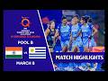 India Vs Uruguay Highlights FIH Hockey World Cup 2026 Qualifiers Telangana Hyderabad India Vs Uruguay Highlights FIH Hockey World Cup 2026 Qualifiers Telangana Hyderabad