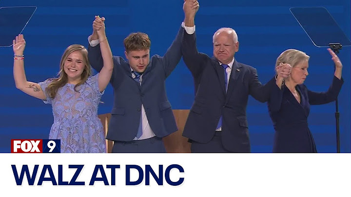 Gov. Tim Walz accepts VP nomination at DNC [FULL SPEECH]