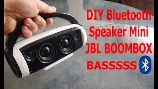 DIY Portable Bluetooth Speaker Mini JBL BOOMBOX VGB Edition 2020